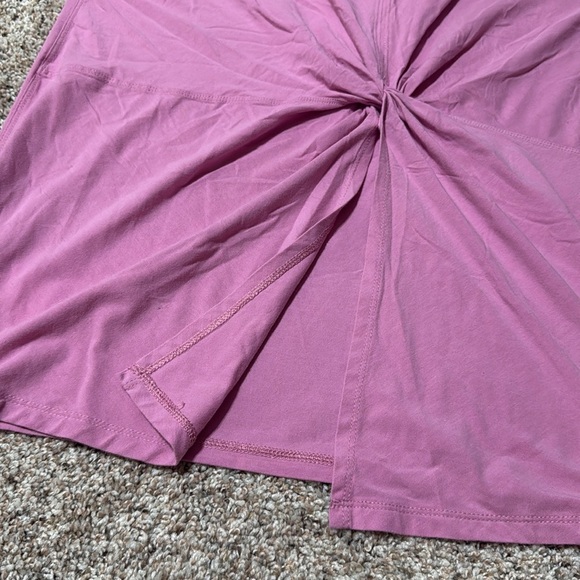 Athleta Purple Sleeveless Boxy T-Shirt With Slit Back - Picture 4 of 5